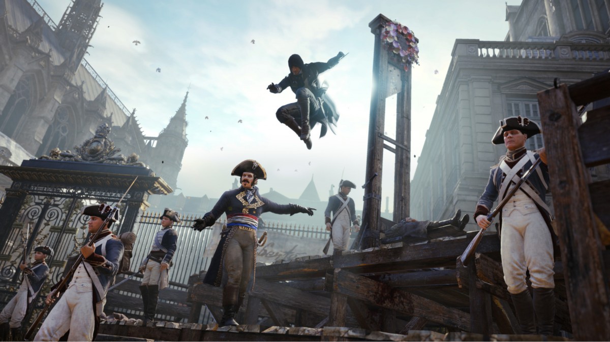 Un mod pour améliorer la physique des tissus dans le jeu Assassin's Creed Unity