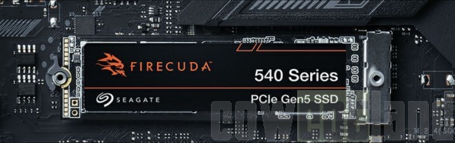 Seagate passe aussi au SSD PCIe Gen 5 NVMe avec le FireCuda 540