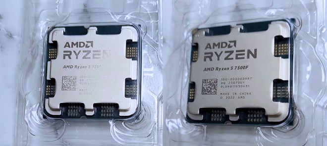 L'AMD Ryzen 5 7500F aussi rapide que le Ryzen 5 7600X ?