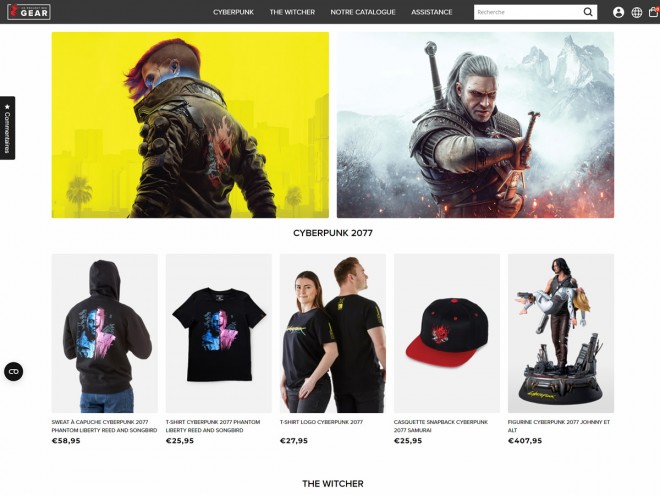 CD PROJEKT RED se lance à fond dans le merchandising