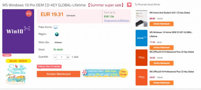 gvgmall licence-pas-cher upgrade-windows11 windows-10 lifetime office-2016 12-euros 14-07-2023