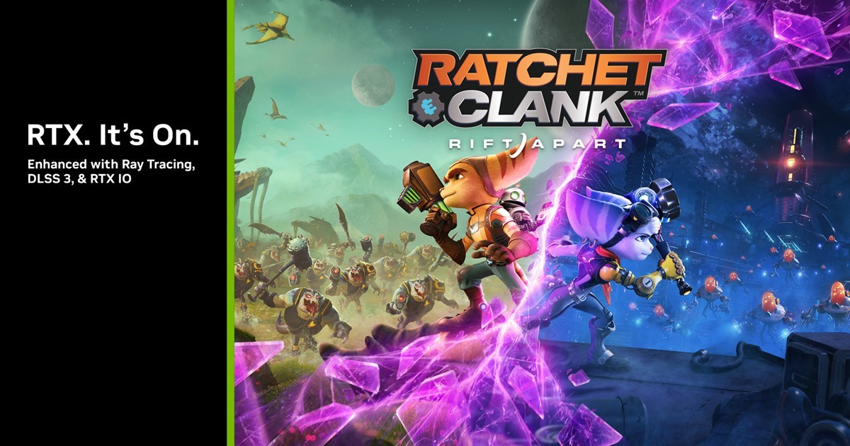 Le jeu Ratchet et Clank : Rift Apart se la joue DLSS3
