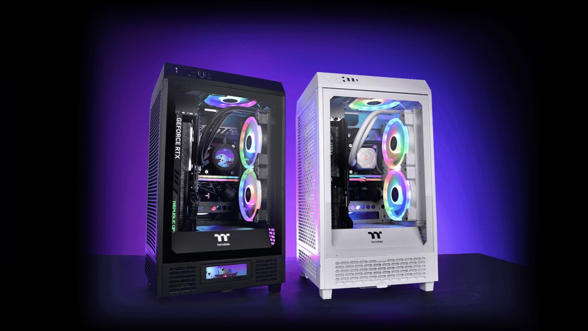 [Maj] Thermaltake officialise son boitier The Tower 200, du Micro-ATX vertical