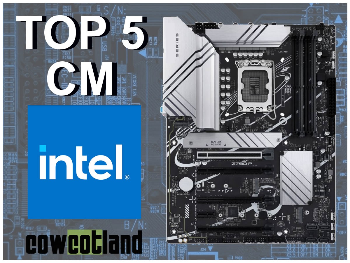 Le top 5 des meilleures cartes mères Intel