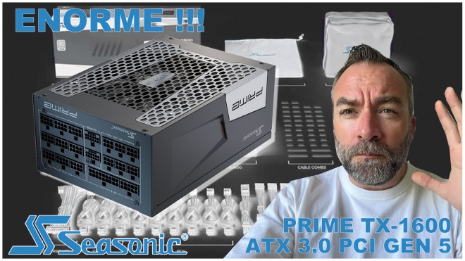 video seasonic prime tx-1600 atx3