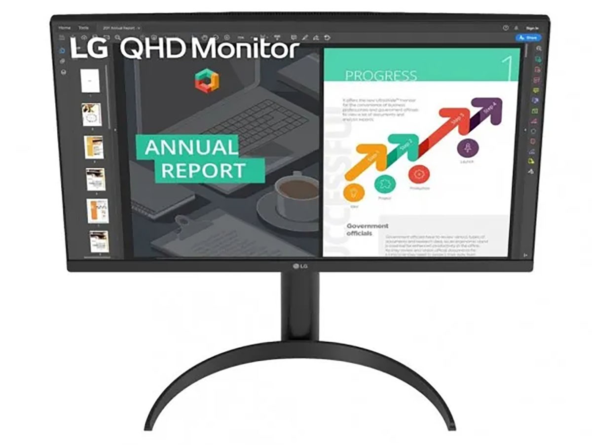 LG 27QN850 : un nouvel écran QHD pour la bureautique
