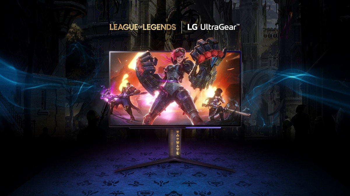 Tu aimes League Of Legends ? Eh bien, LG a un écran OLED pour toi !