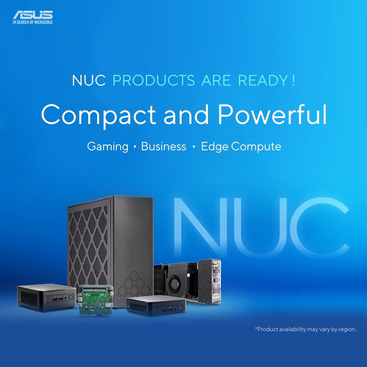 [Maj] Intel confie les clés des NUC actuels et futurs à ASUS