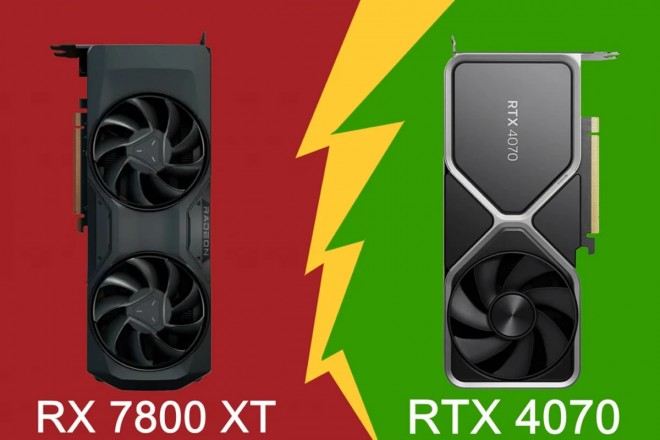 NVIDIA pourrait aligner le prix de la RTX 4070 à celui de la 7800 XT