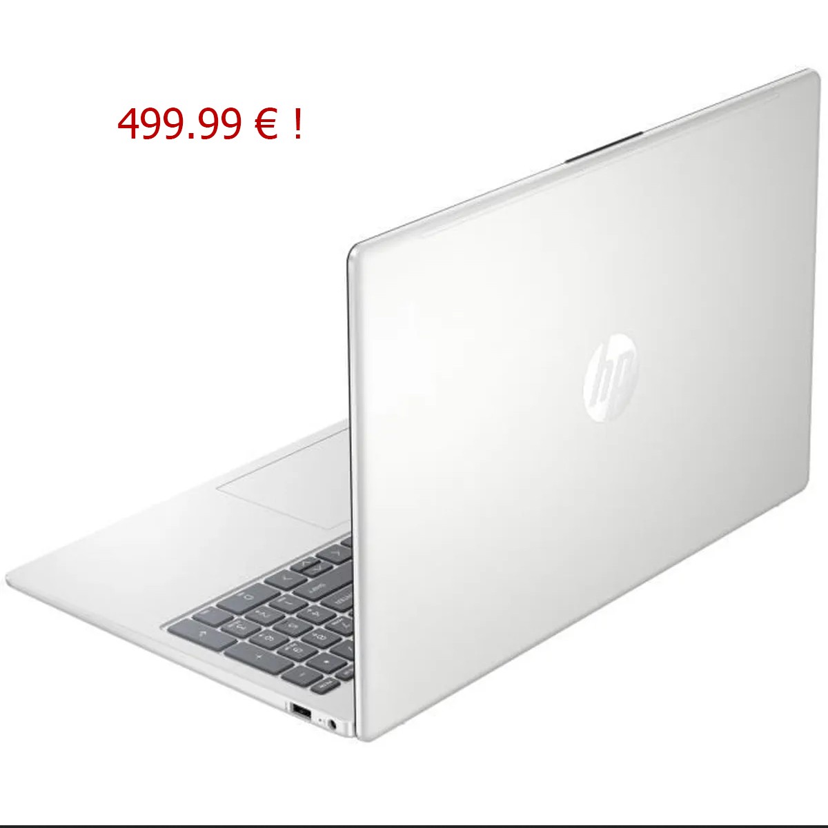 Un sympathique ordinateur portable 15.6 pouces HP à moins de 500 euros