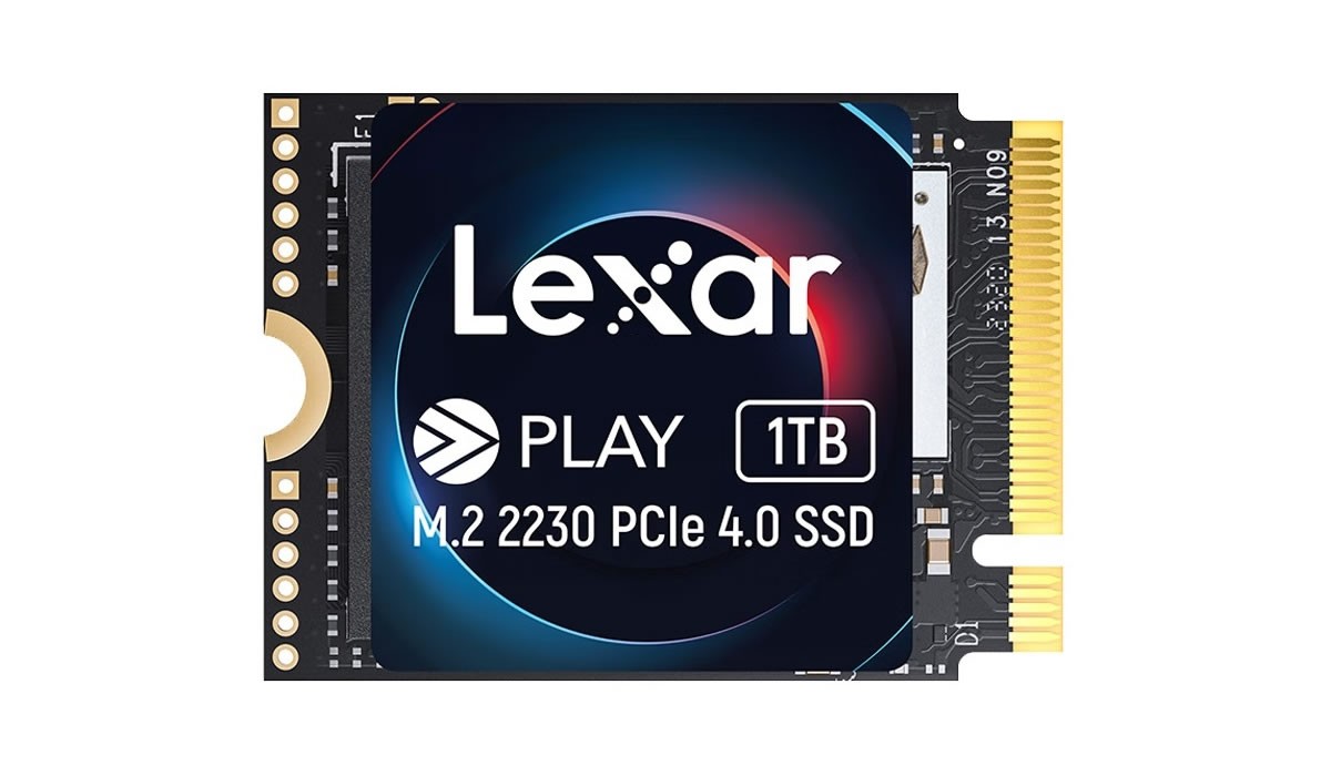Lexar complète sa gamme Play avec un SSD 2230