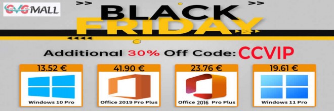 Friday pas Black, Windows 10 Pro à 13 euros, Windows 11 Pro à 19 euros