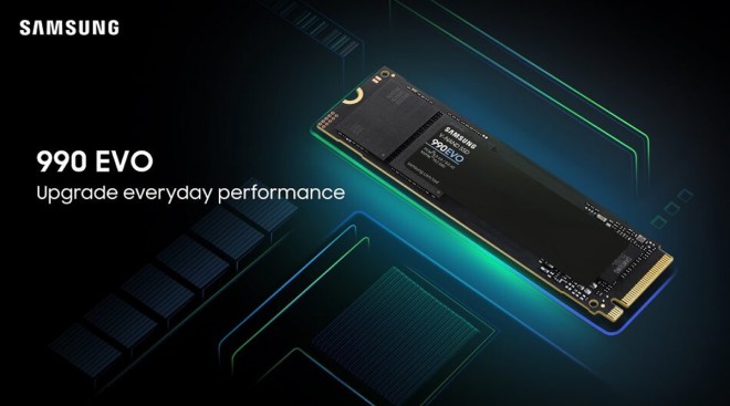Samsung annonce le SSD PCI Express 5.0 2x 990 EVO