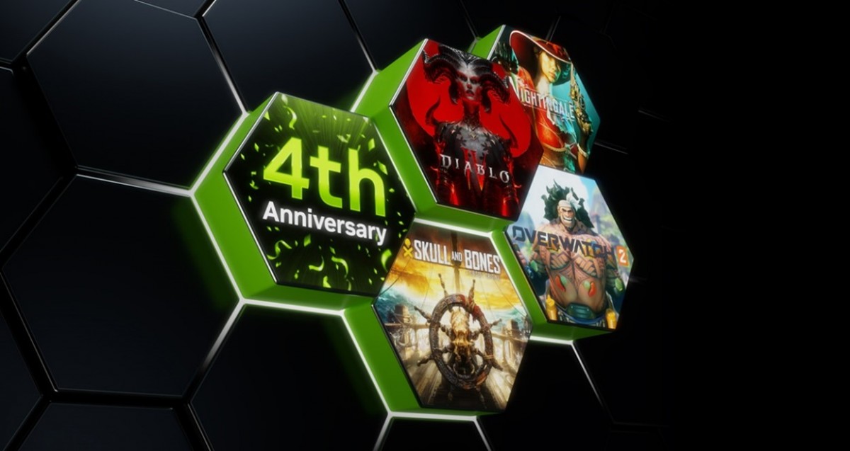 Le service NVIDIA GeForce NOW fête ses 4 ans en annonçant 27 nouveaux jeux
