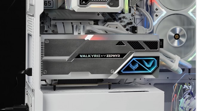 ZEPHYR dévoile sa GeForce RTX 4080 SUPER VALKYRIE qui claque sa mère