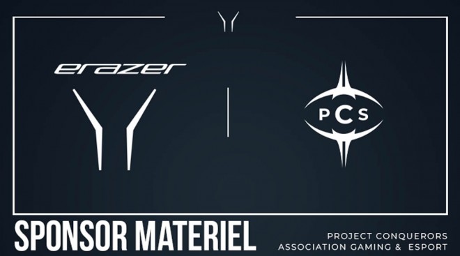 erazer sponsor Project Conquerors