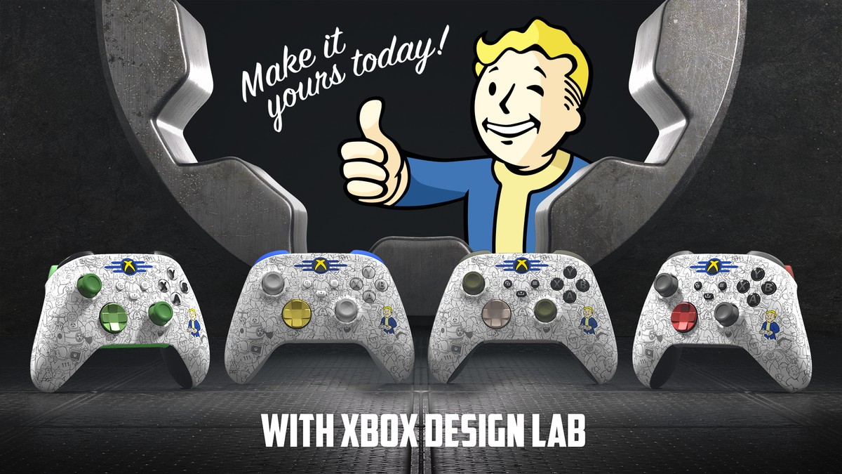 Fallout, star du Xbox Design Lab avec des manettes à tomber
