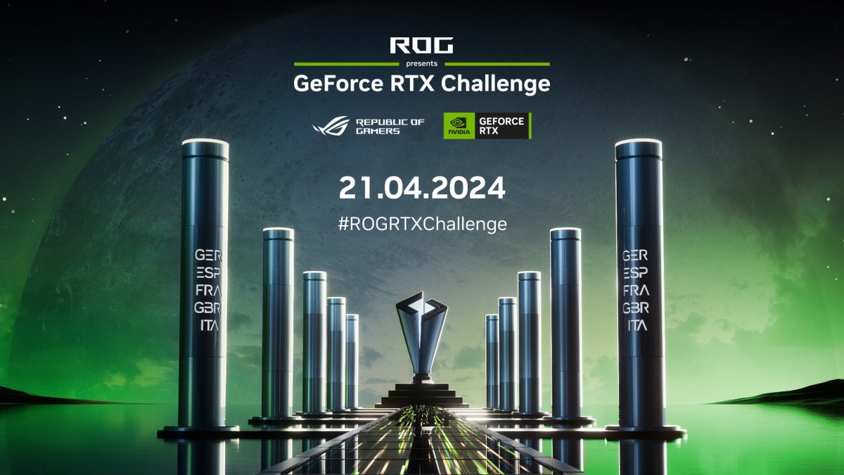 NVIDIA, ASUS ROG et LDLC annoncent l'évènement du ROG GeForce RTX Challenge du 21 Avril 2024