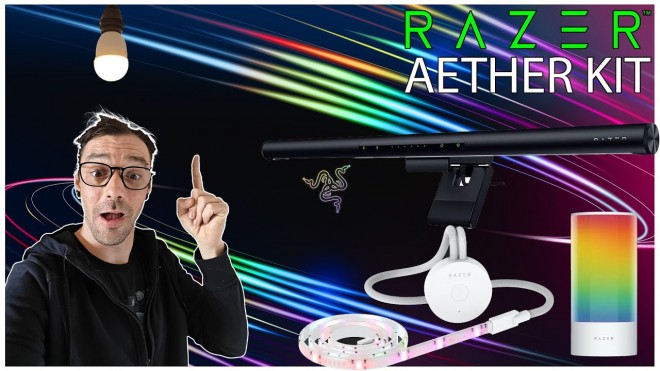 Faites le plein de luminothérapie avec le Kit RAZER AETHER !!!