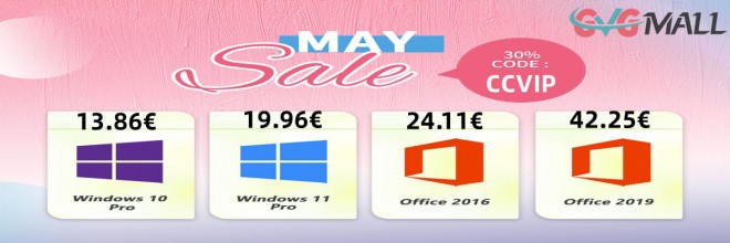Après ce grand pont de mai, Windows 10 à seulement 13 euros, Windows 11 à 19 euros