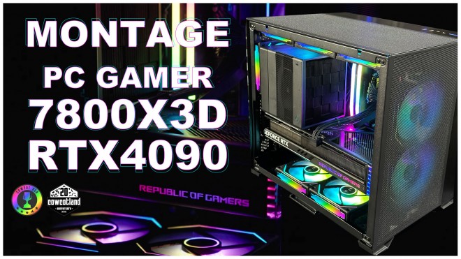 Charly monte un PC Gamer en AMD RYZEN 7800X3D et NVIDIA RTX 4090 !!!