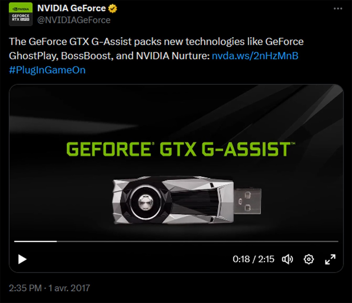 Le GeForce GTX G-Assist de NVIDIA pourrait-il devenir une réalité ?