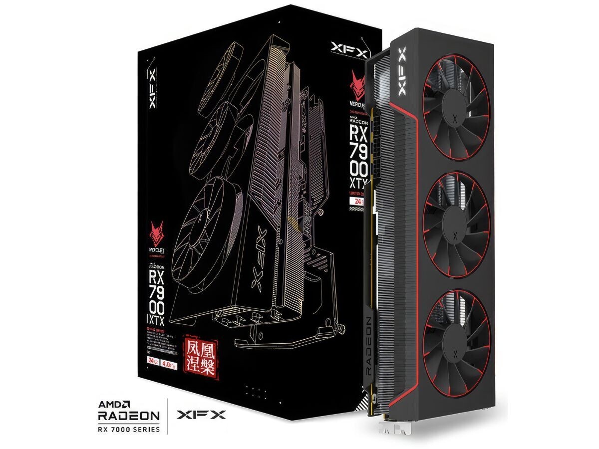 La Radeon RX 7900 XTX Phoenix Nirvana de XFX est désormais officielle