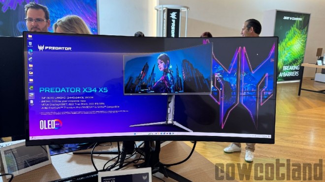 Computex 2024 : Acer nous présente ses nouveaux écrans avec dalles OLED