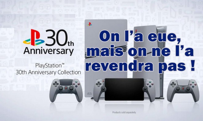 Console Sony PlayStation 5 Pro 30th Anniversary Edition Limitée, 2 To, Grise, Neuve