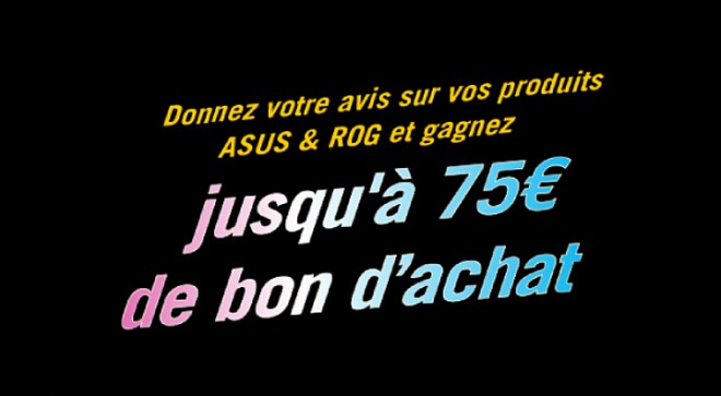 rate-your-gear ASUS bon-achat gameplanet avis