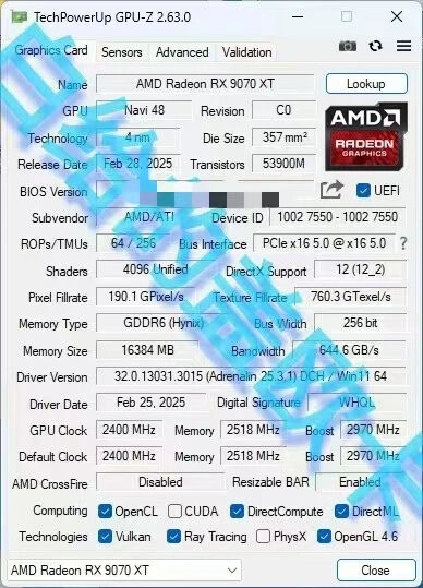 RX9070XTMBA
