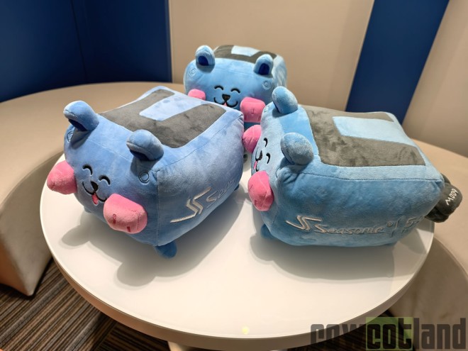 De retour chez Seasonic en bonne compagnie avec la mascotte Watty !!!