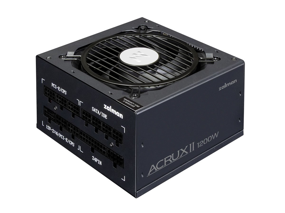 ZALMAN ACRUX II, de nouveaux blocs compacts en 80 PLUS Platinum, mais...