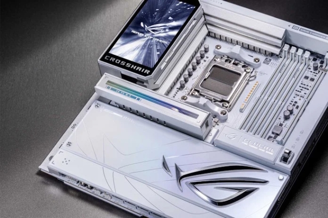 ROG Crosshair X870E Glacial
