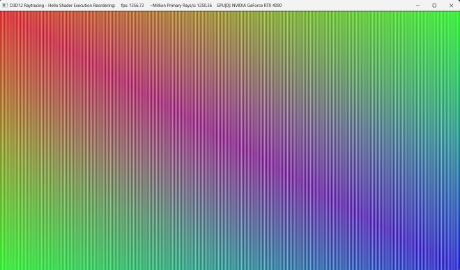 microsoft SER ray tracing