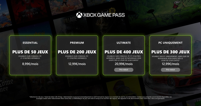 Microsot GamePass