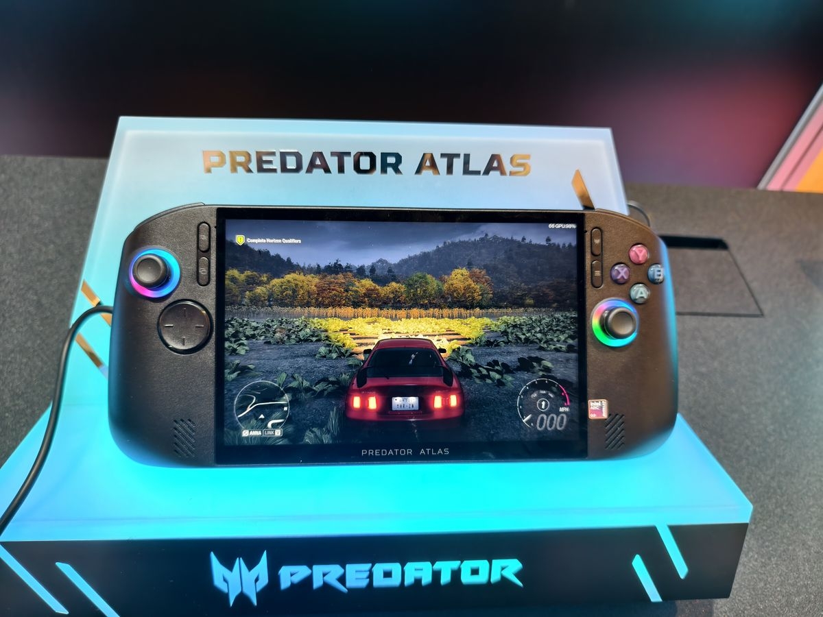 COMPUTEX 2026 : Acer Predator Atlas 8, une autre console en Intel Arc G3 Extreme !