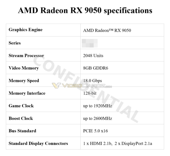 amd radeonrx9050