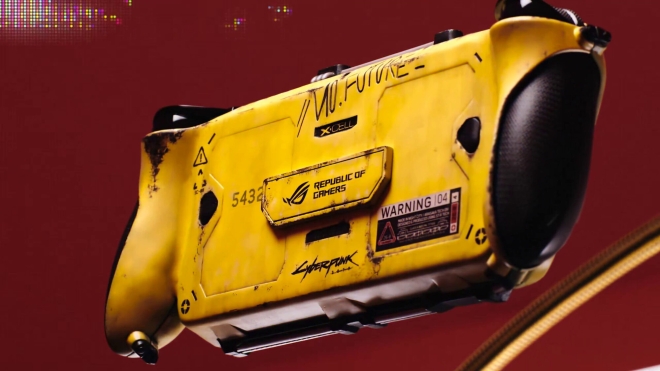 ASUS Rog Ally Xbox cyberpunk2077