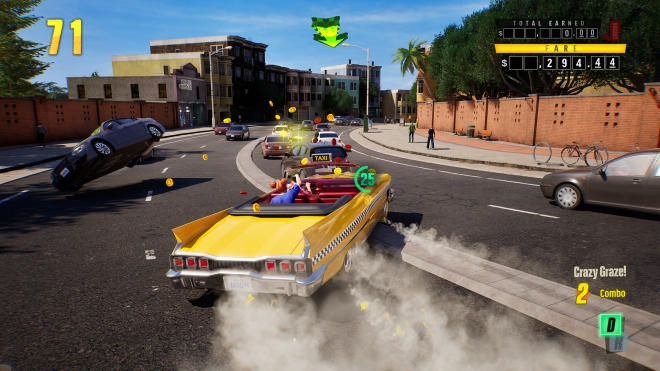 jeuvideo CrazyTaxiWorldTour