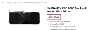 NVIDIA RTX PRO 6000 Blackwell � 13250 dollars : + 73 %...