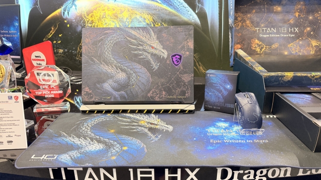 MSI Titan 18 HX Dragon Edition Norse Myth