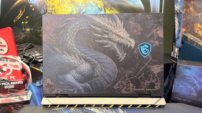 MSI Titan 18 HX Dragon Edition Norse Myth
