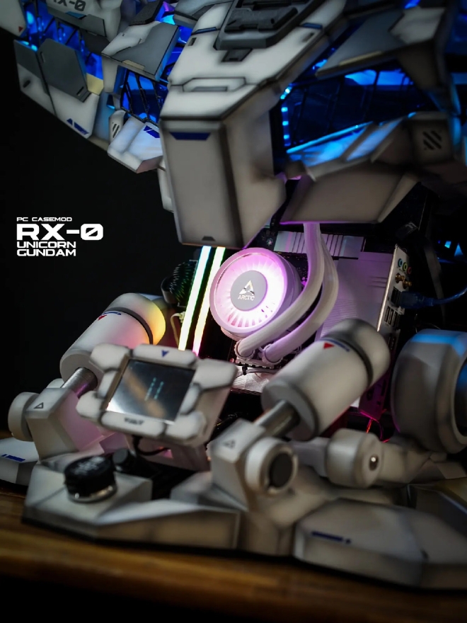 RX-0 Unicorn Gundam par JMDF