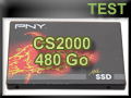 Test SSD PNY CS2100 480 Go