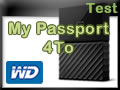 Disque dur externe Western Digital My Passport 4To