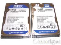 Cliquez pour agrandir Test HDD Scorpio Blue 500 et 640Go