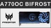 Acer Predator BiFrost Arc A770 OC : L'Arc tient la corde Acer Predator BiFrost Arc A770 OC : L'Arc tient la corde
