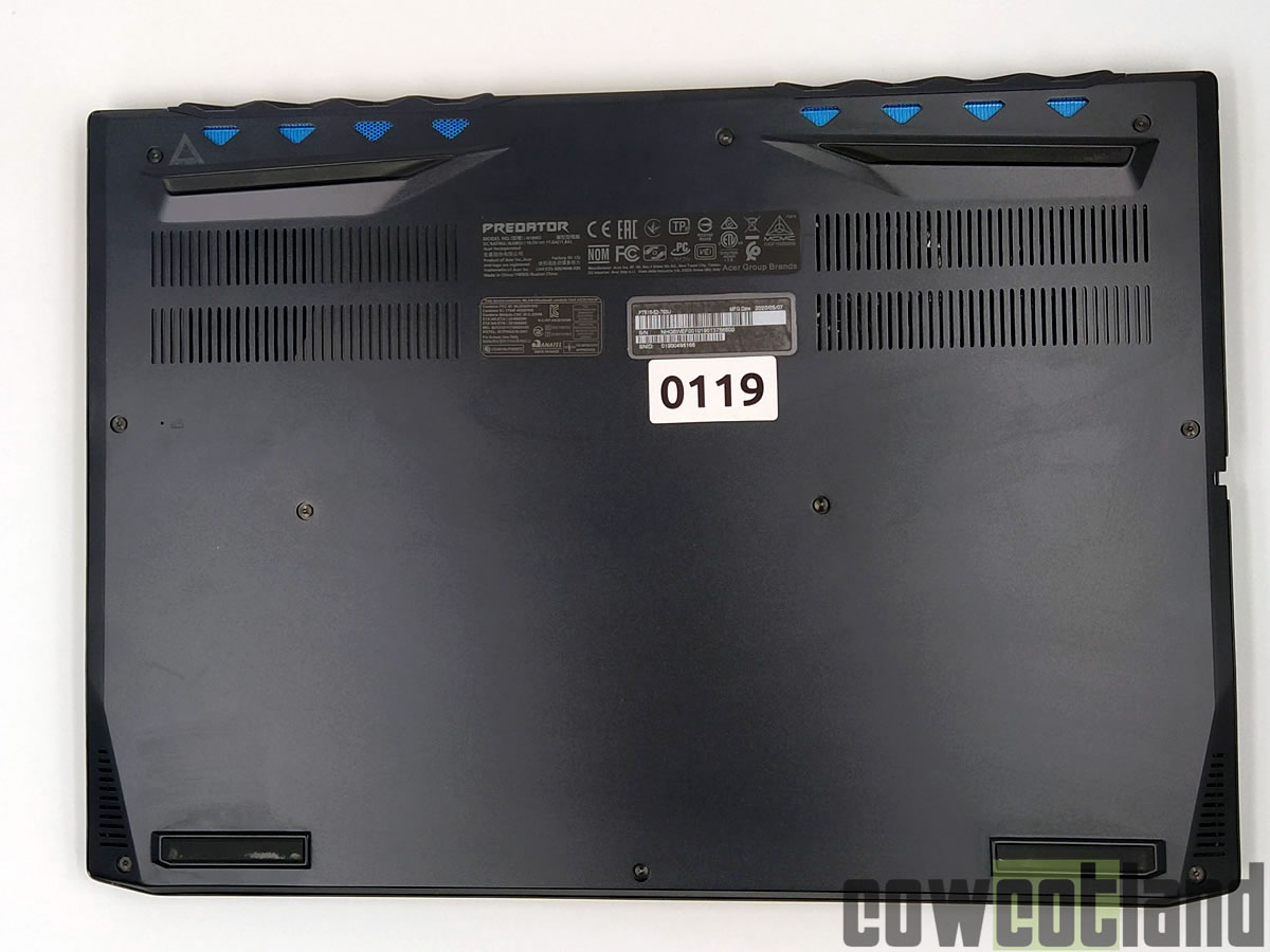 Image 44064, galerie Test ordinateur portable Acer Triton 500, 300 Hz pour l'cran !