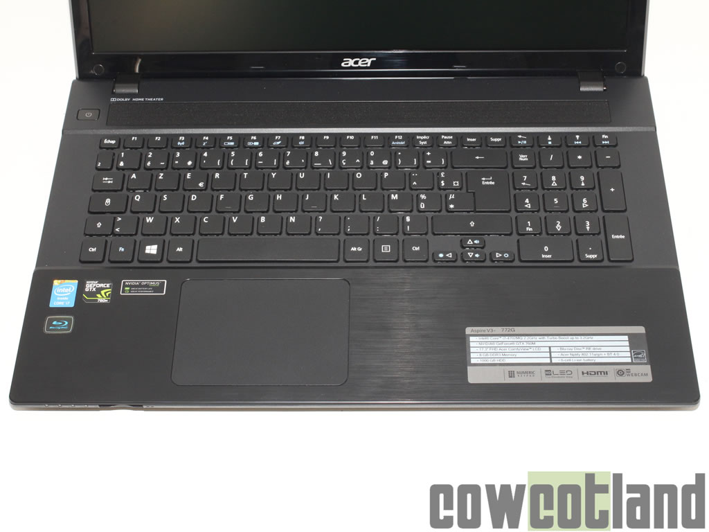 Image 22332, galerie Test portable Acer Aspire V3 17.3 pouces